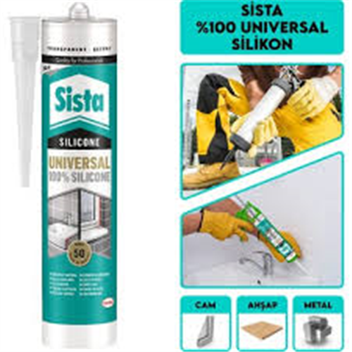 SİSTA SİLİKON 280 ML ŞEFFAF
